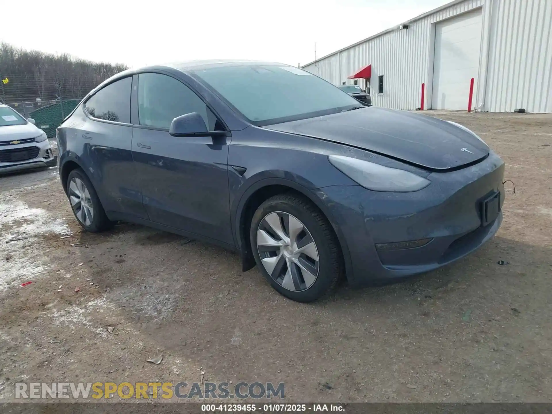 1 Photograph of a damaged car 7SAYGDEE3PA156734 TESLA MODEL Y 2023