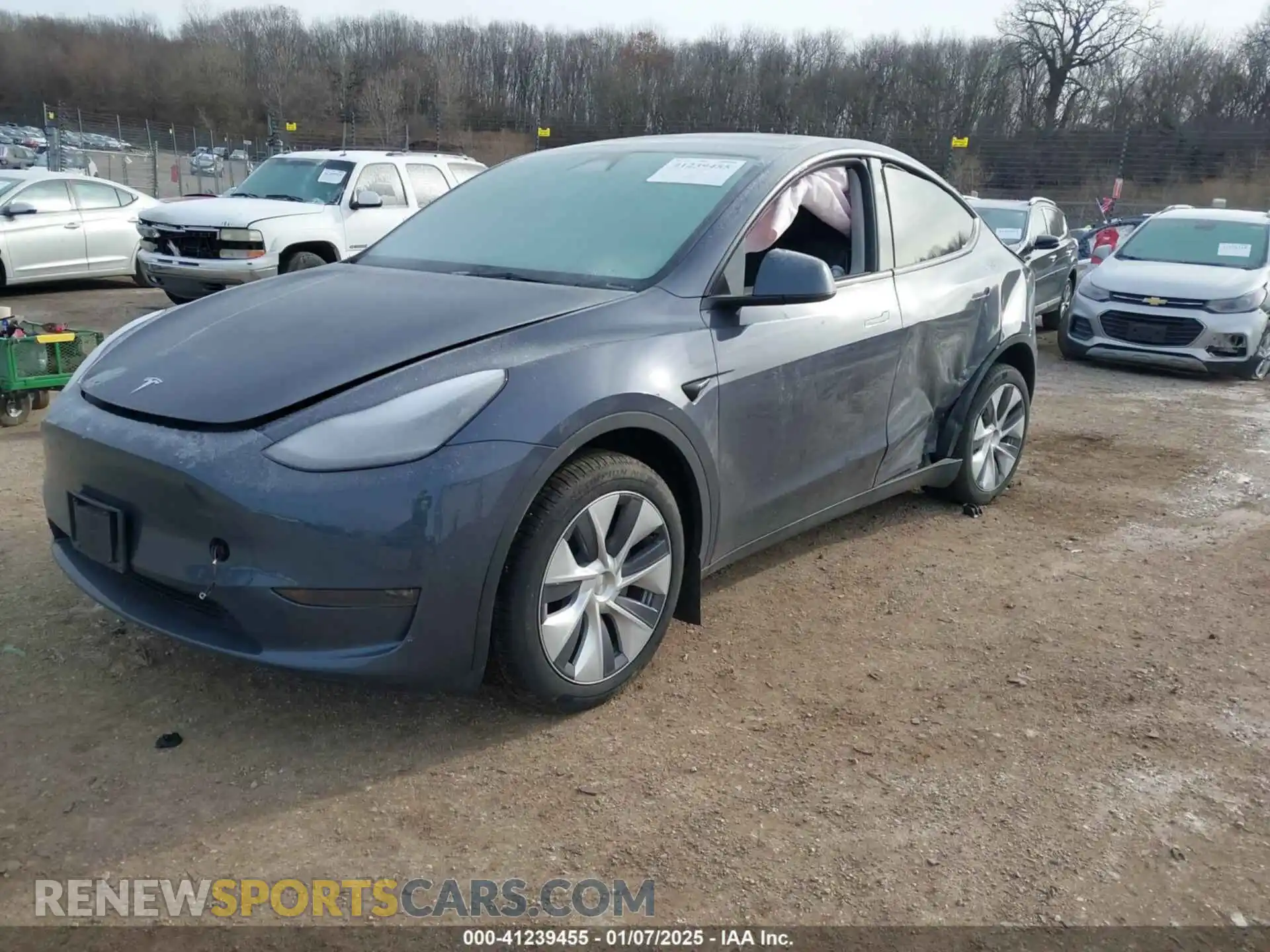 2 Photograph of a damaged car 7SAYGDEE3PA156734 TESLA MODEL Y 2023