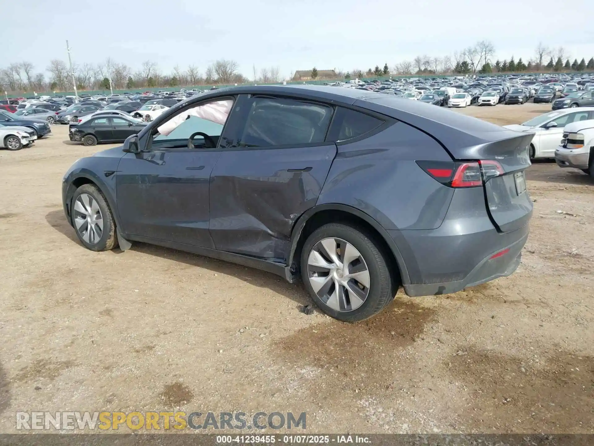 3 Photograph of a damaged car 7SAYGDEE3PA156734 TESLA MODEL Y 2023
