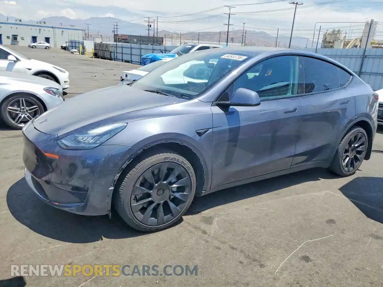 1 Photograph of a damaged car 7SAYGDEE3PA158046 TESLA MODEL Y 2023