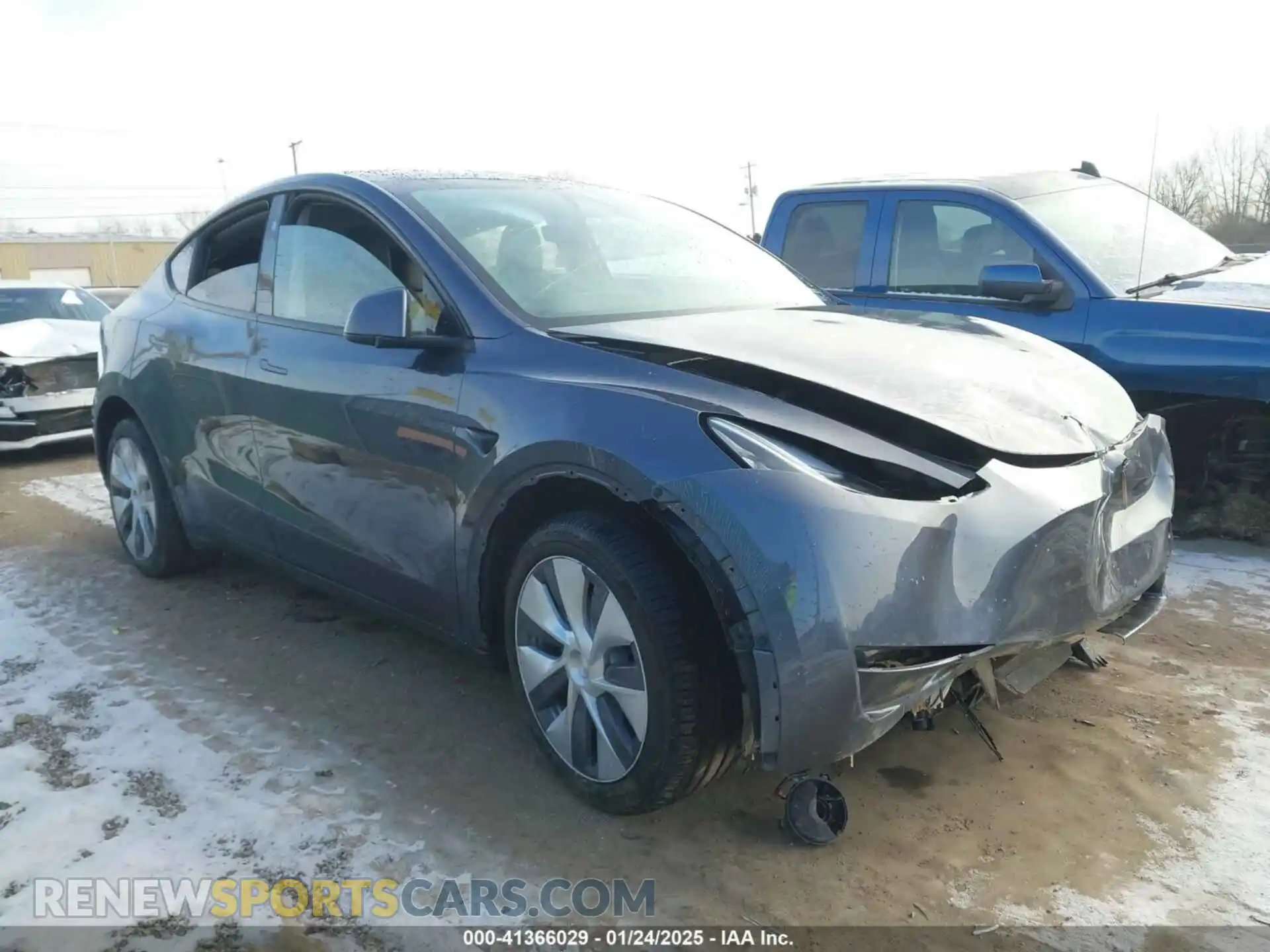 1 Photograph of a damaged car 7SAYGDEE3PA158872 TESLA MODEL Y 2023