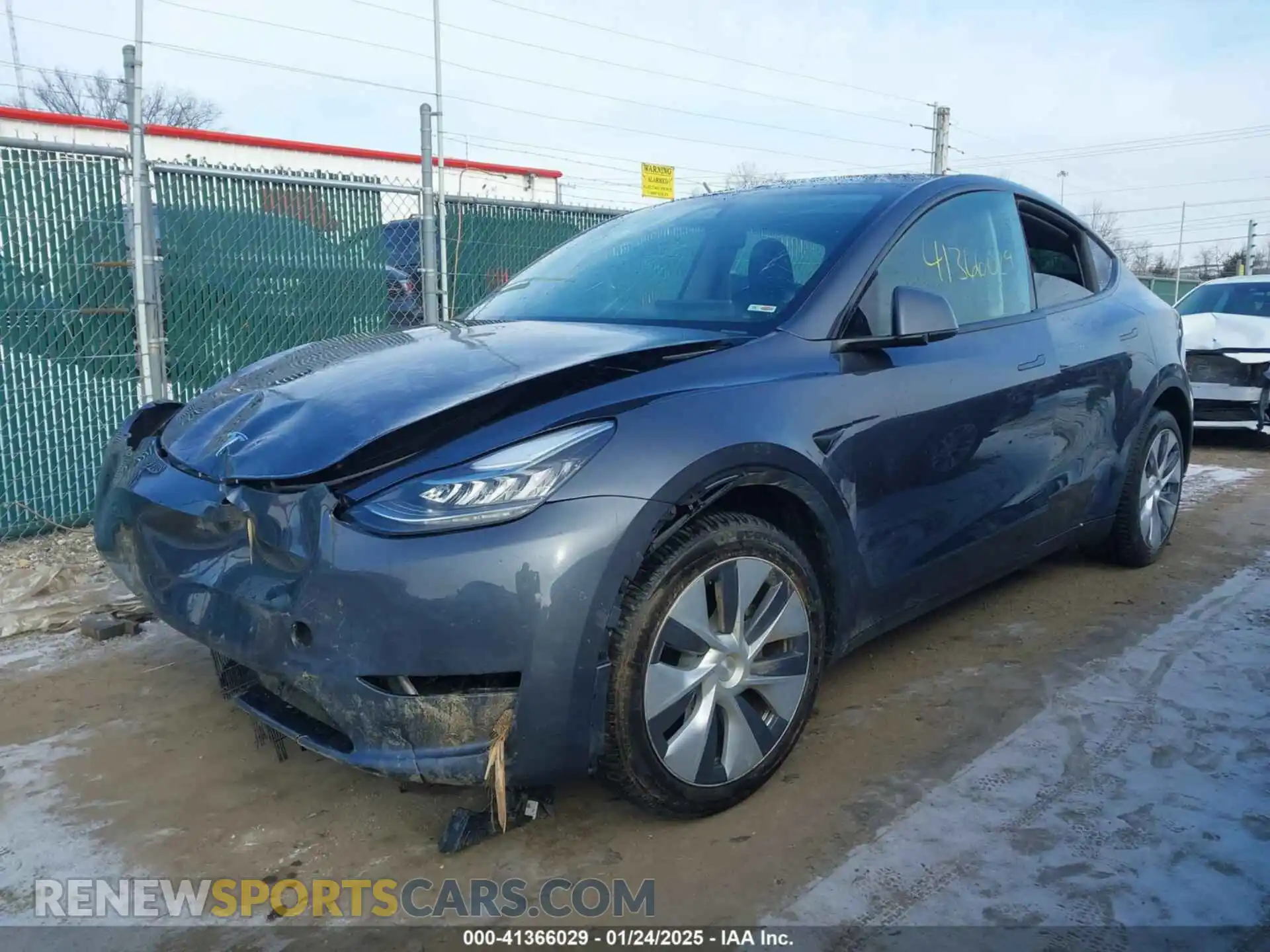 2 Photograph of a damaged car 7SAYGDEE3PA158872 TESLA MODEL Y 2023
