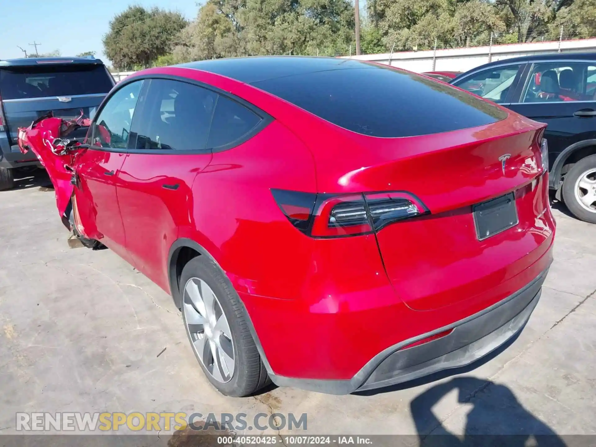 3 Photograph of a damaged car 7SAYGDEE3PA159505 TESLA MODEL Y 2023