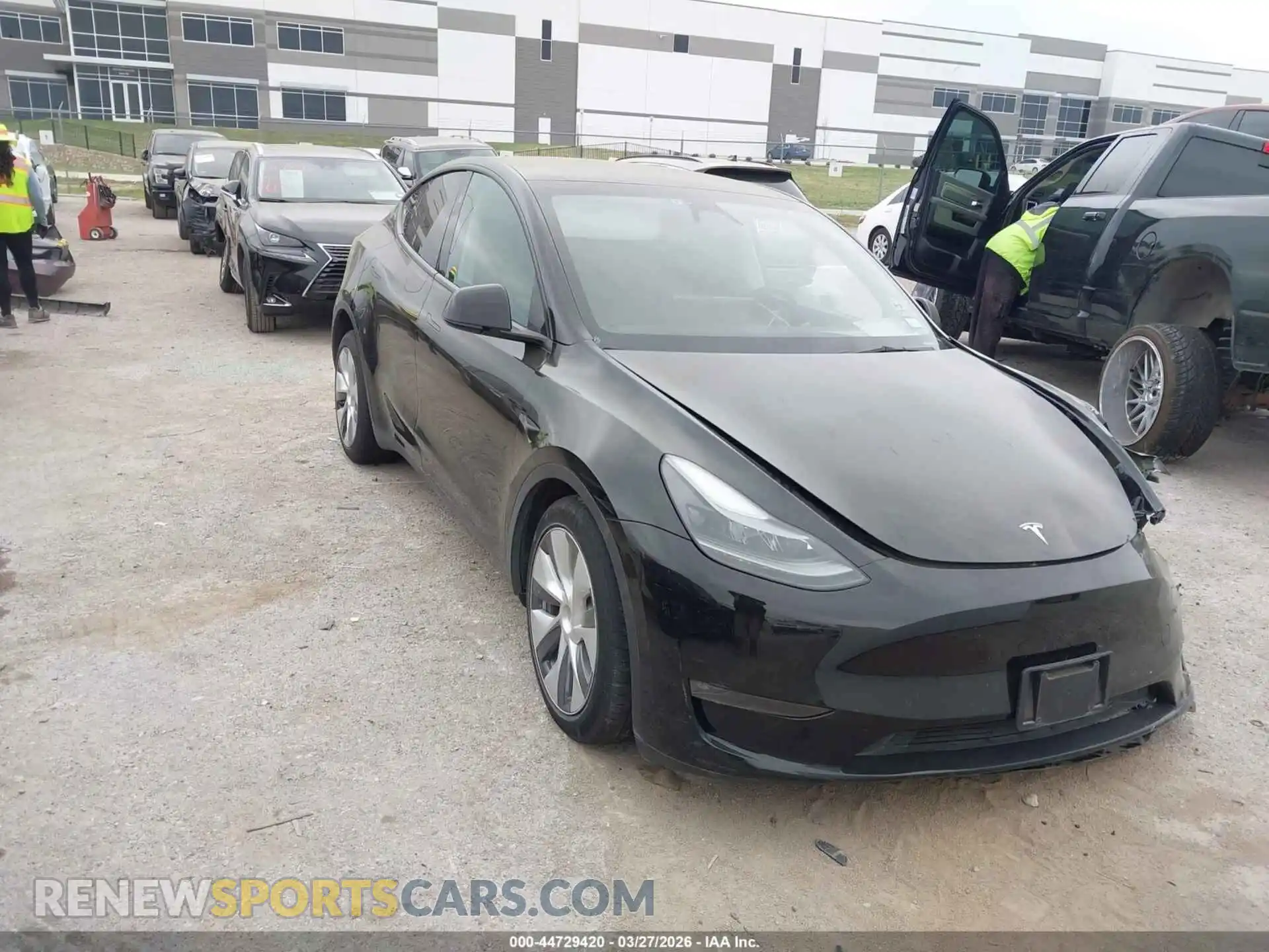 1 Photograph of a damaged car 7SAYGDEE3PA165806 TESLA MODEL Y 2023