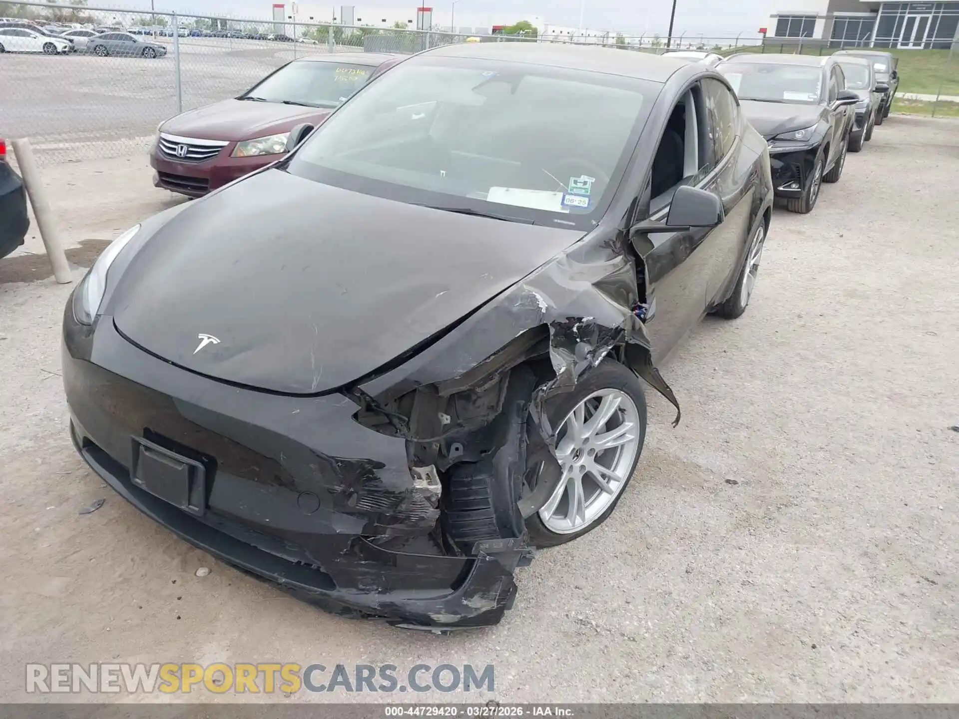 2 Photograph of a damaged car 7SAYGDEE3PA165806 TESLA MODEL Y 2023