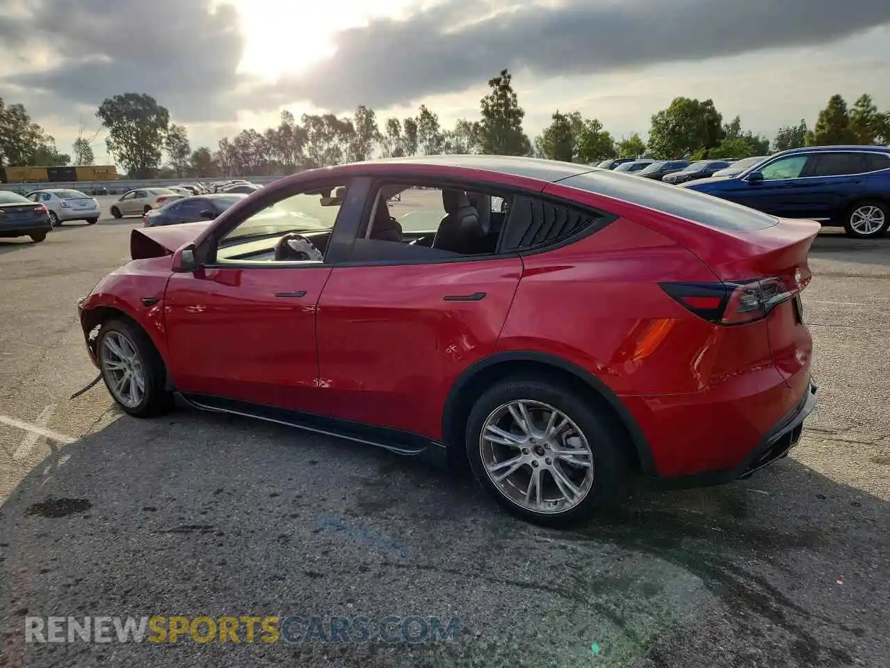 2 Photograph of a damaged car 7SAYGDEE3PA168866 TESLA MODEL Y 2023