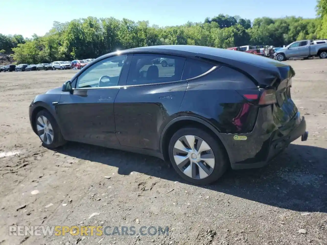 2 Photograph of a damaged car 7SAYGDEE3PA181438 TESLA MODEL Y 2023