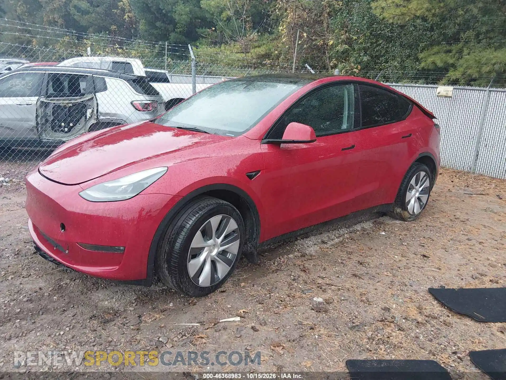 2 fotografías del automóvil dañado 7SAYGDEE3PA187269 TESLA MODEL Y 2023