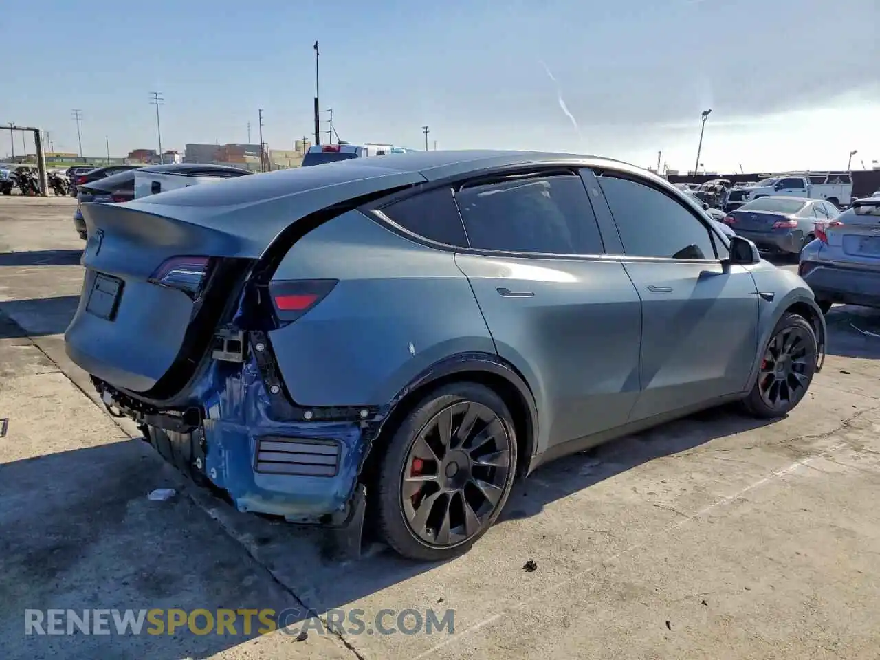 3 Photograph of a damaged car 7SAYGDEE3PA190544 TESLA MODEL Y 2023