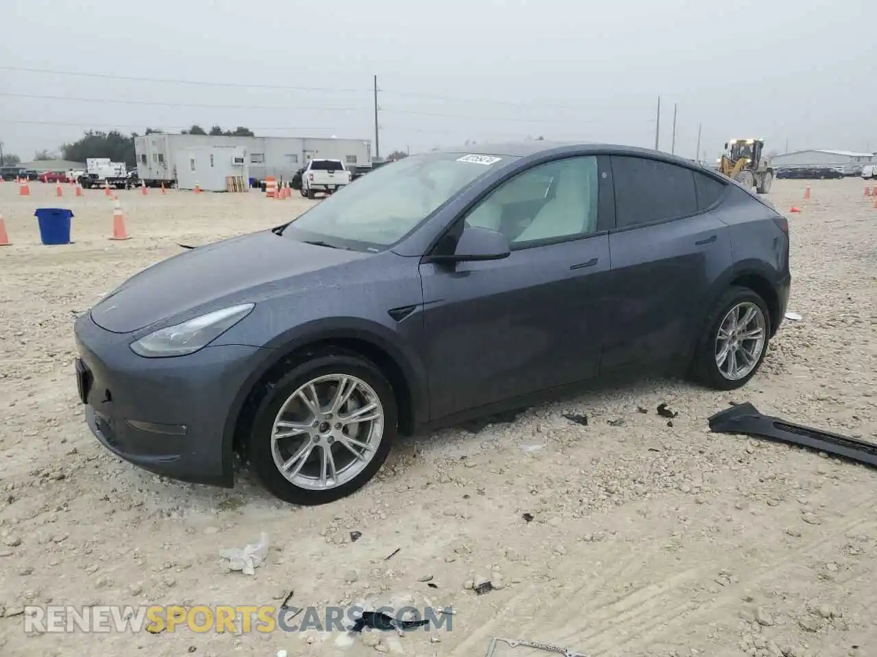 1 Photograph of a damaged car 7SAYGDEE3PA191984 TESLA MODEL Y 2023