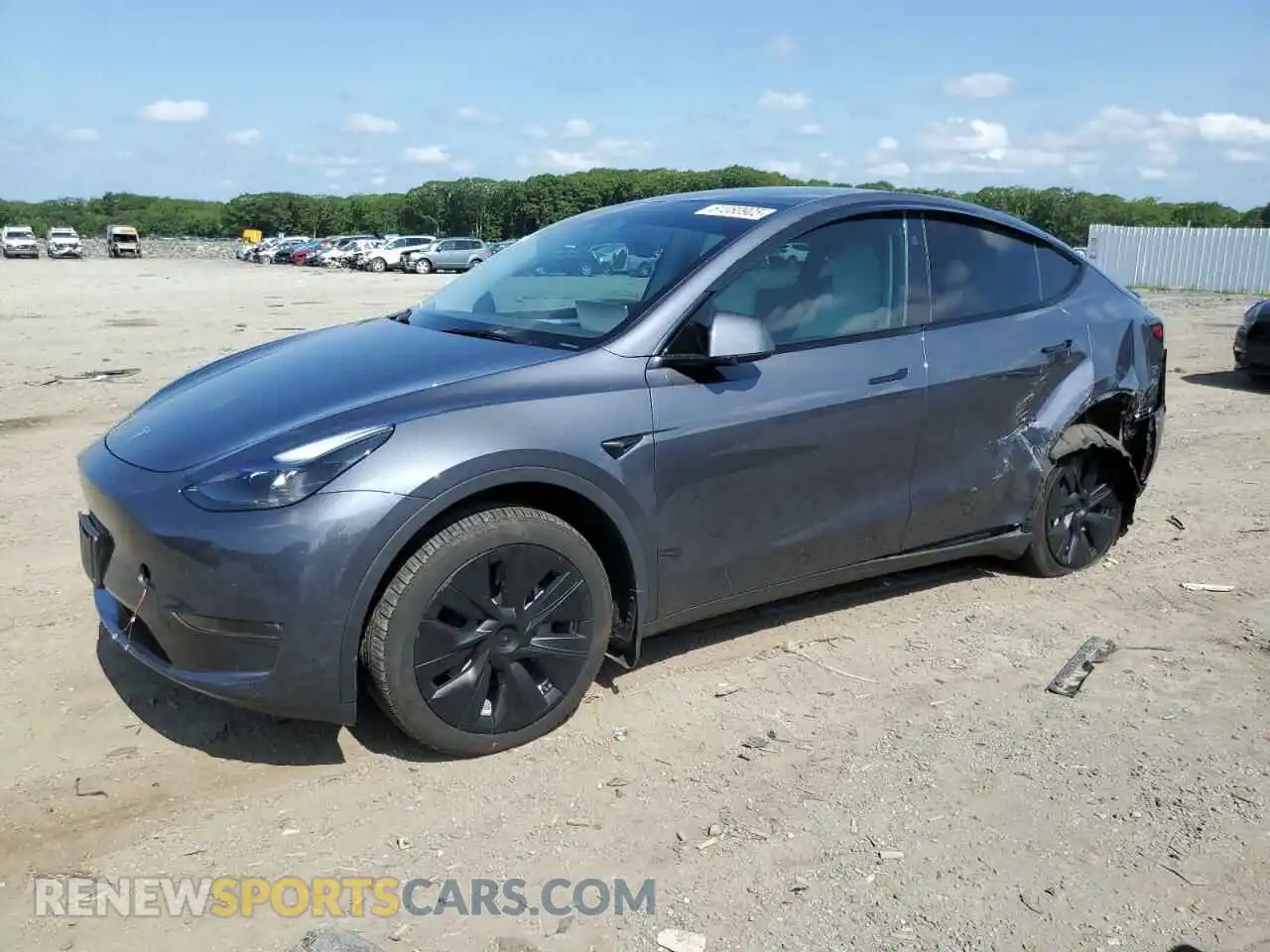 1 Photograph of a damaged car 7SAYGDEE3PA194478 TESLA MODEL Y 2023