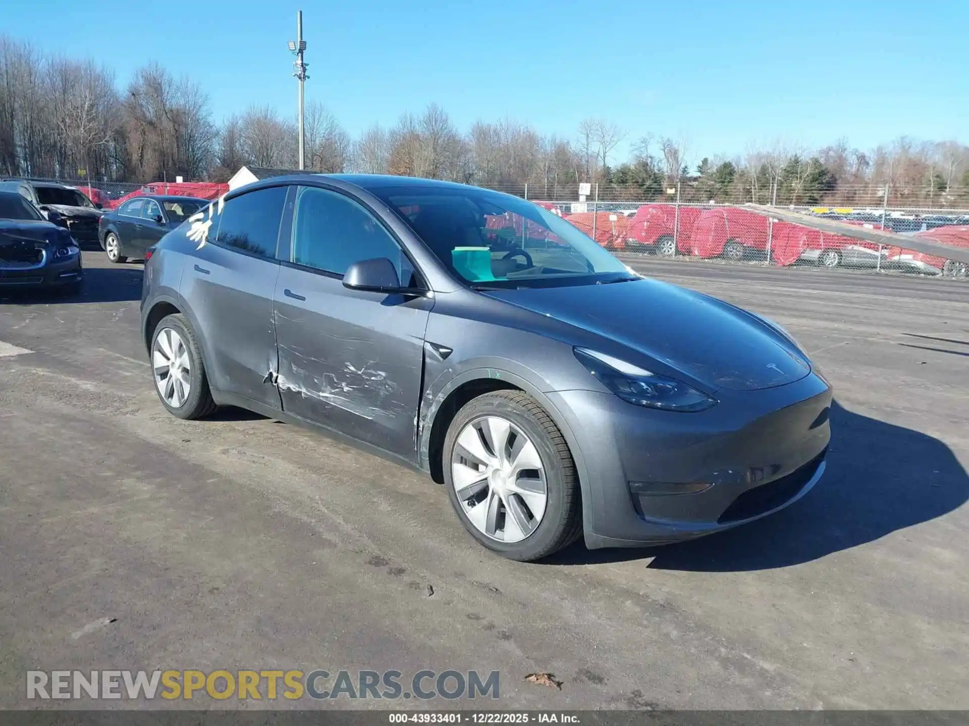 1 Photograph of a damaged car 7SAYGDEE3PA197879 TESLA MODEL Y 2023