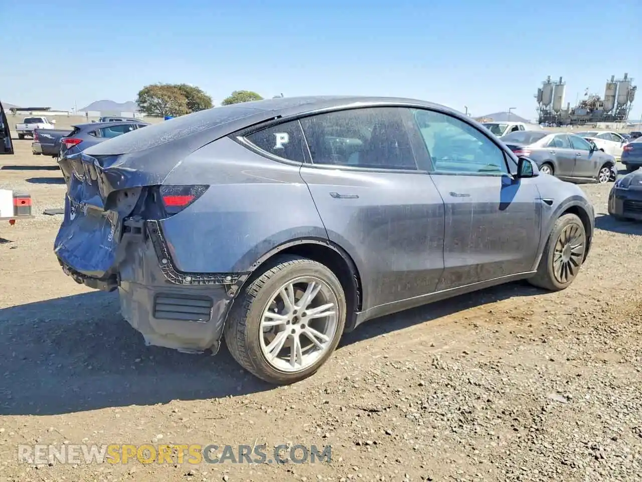 3 fotografías del automóvil dañado 7SAYGDEE3PA202966 TESLA MODEL Y 2023