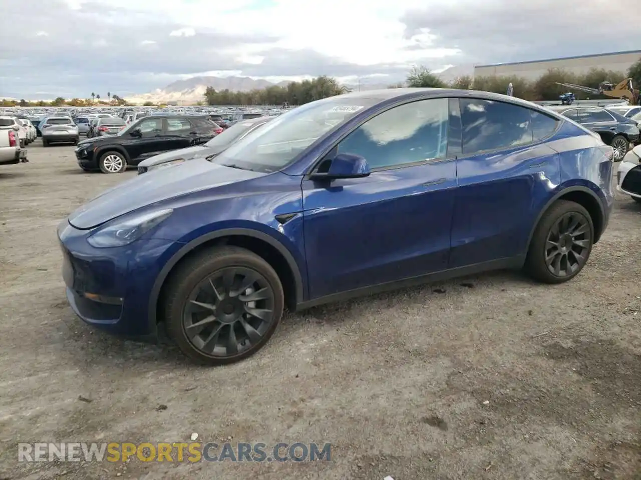 1 Photograph of a damaged car 7SAYGDEE3PA204345 TESLA MODEL Y 2023