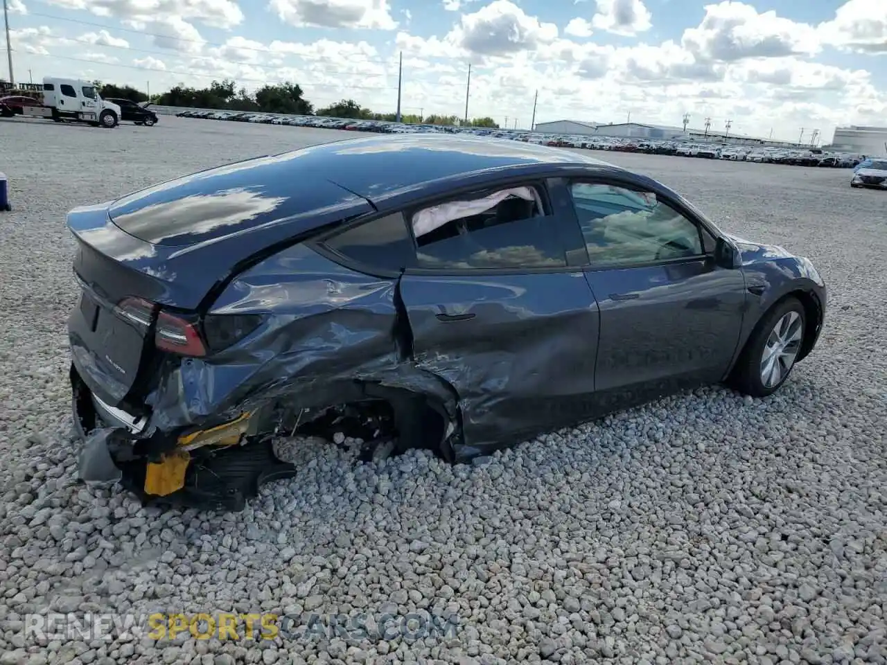 3 Photograph of a damaged car 7SAYGDEE3PA208248 TESLA MODEL Y 2023