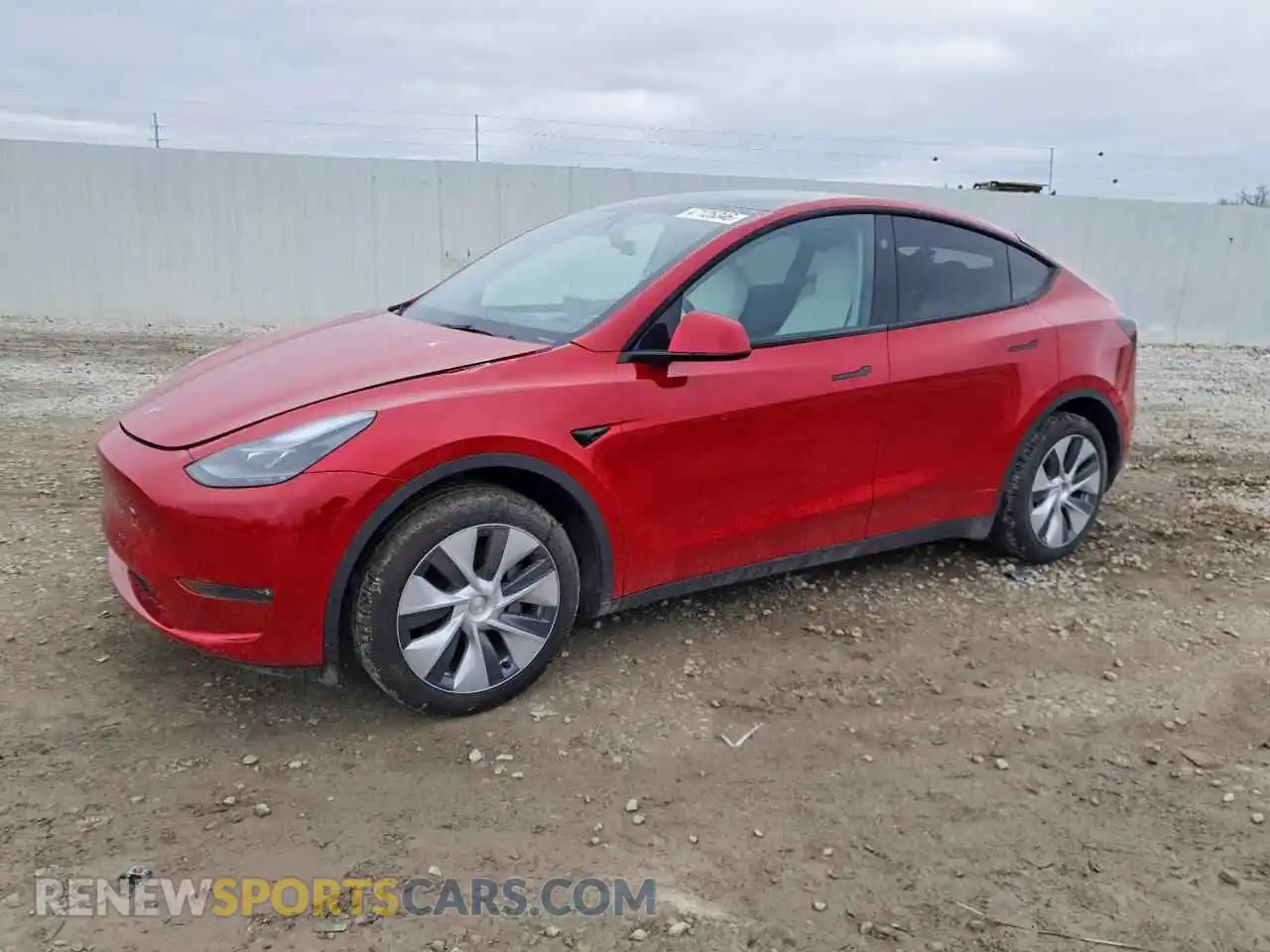 1 Фотография поврежденного автомобиля 7SAYGDEE3PA208427 TESLA MODEL Y 2023