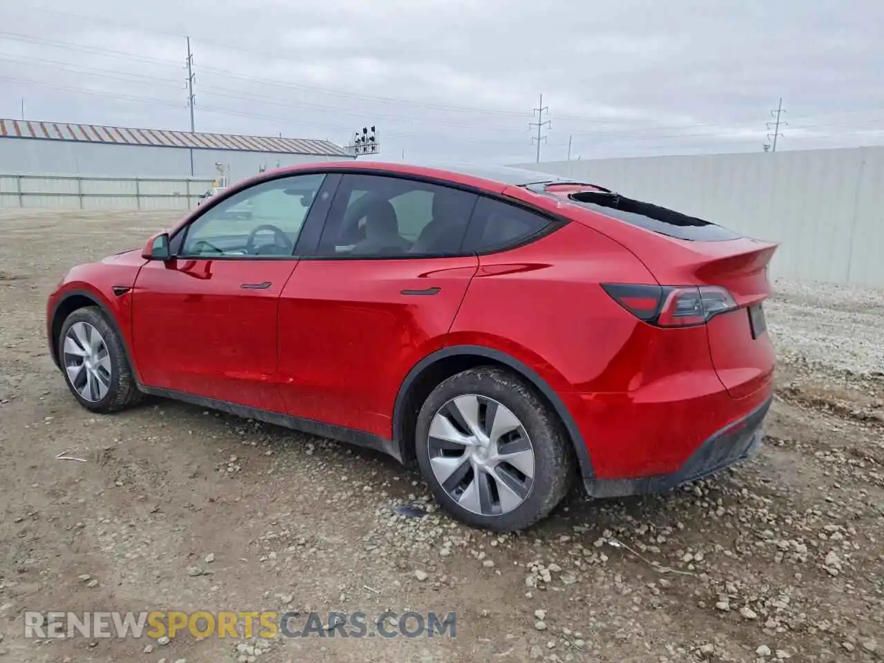 2 Фотография поврежденного автомобиля 7SAYGDEE3PA208427 TESLA MODEL Y 2023
