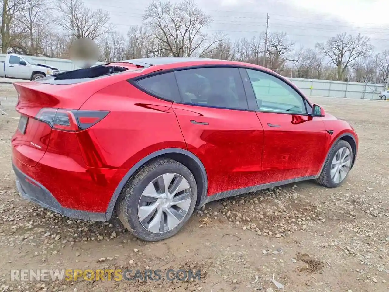 3 Фотография поврежденного автомобиля 7SAYGDEE3PA208427 TESLA MODEL Y 2023