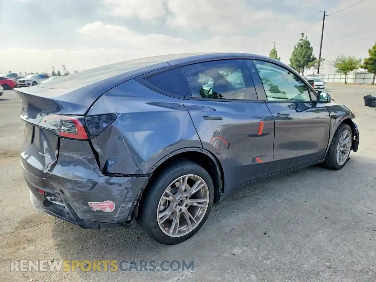 3 Фотография поврежденного автомобиля 7SAYGDEE3PA211067 TESLA MODEL Y 2023