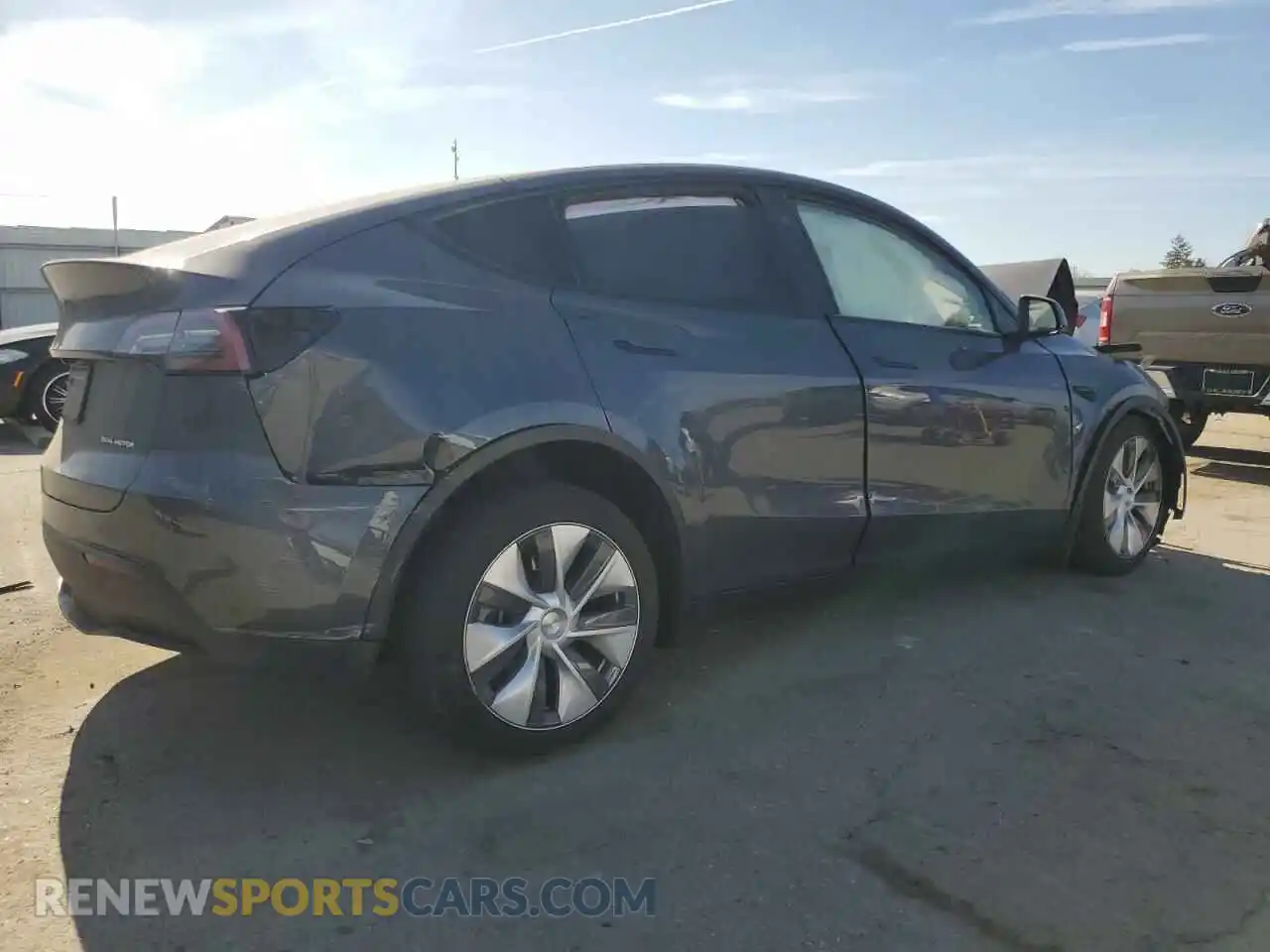 3 Фотография поврежденного автомобиля 7SAYGDEE3PA211165 TESLA MODEL Y 2023