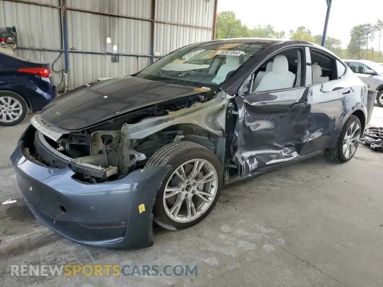 1 Photograph of a damaged car 7SAYGDEE3PF611553 TESLA MODEL Y 2023
