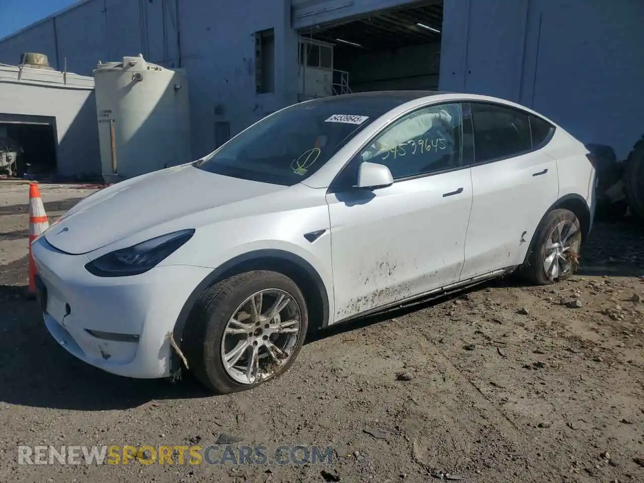 1 Photograph of a damaged car 7SAYGDEE3PF614078 TESLA MODEL Y 2023