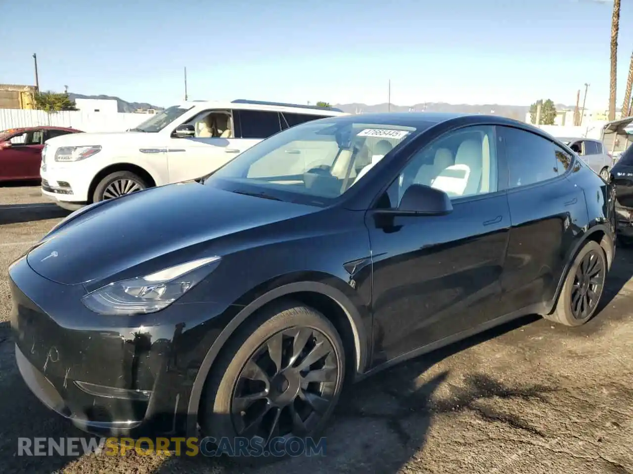 1 Photograph of a damaged car 7SAYGDEE3PF629955 TESLA MODEL Y 2023