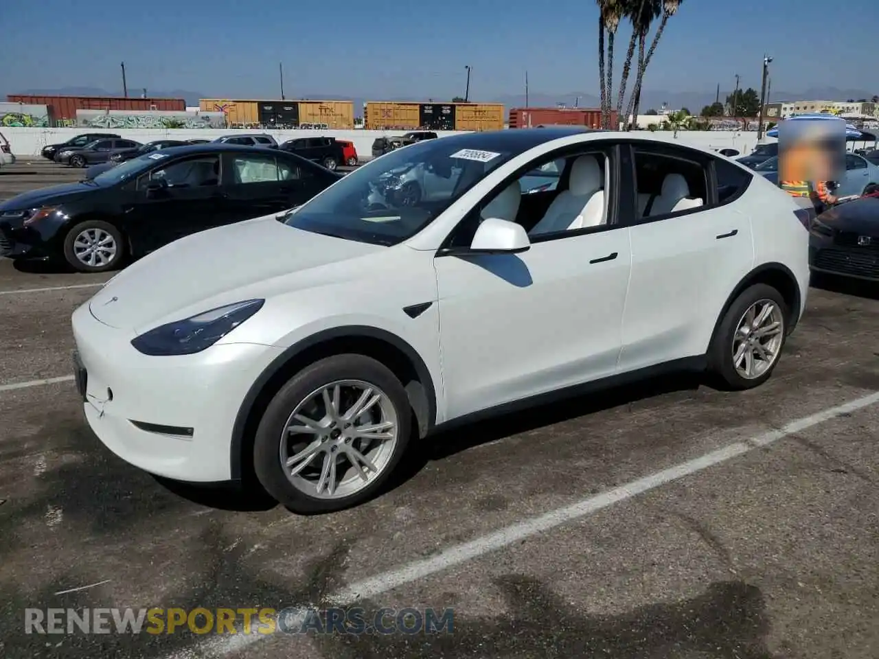 1 Photograph of a damaged car 7SAYGDEE3PF633178 TESLA MODEL Y 2023