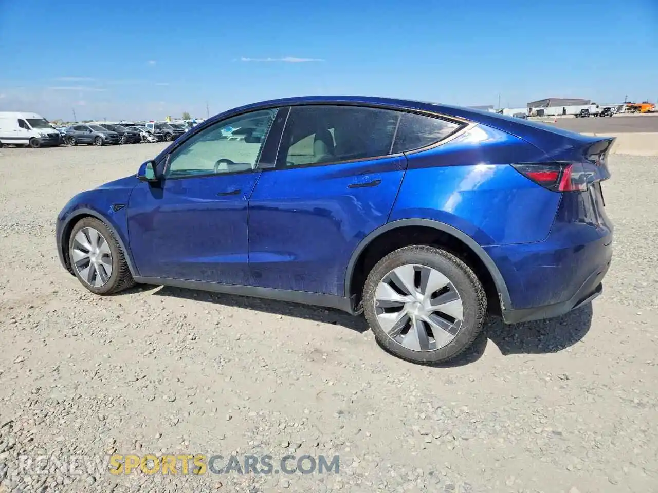 2 fotografías del automóvil dañado 7SAYGDEE3PF639255 TESLA MODEL Y 2023