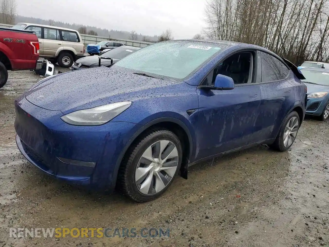 1 Photograph of a damaged car 7SAYGDEE3PF661367 TESLA MODEL Y 2023