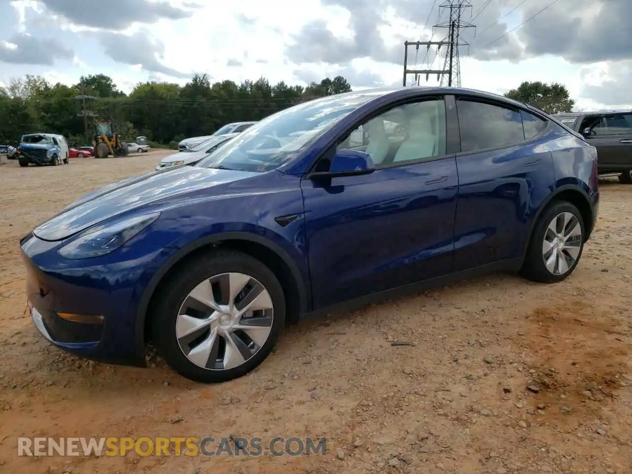 1 Photograph of a damaged car 7SAYGDEE3PF670666 TESLA MODEL Y 2023