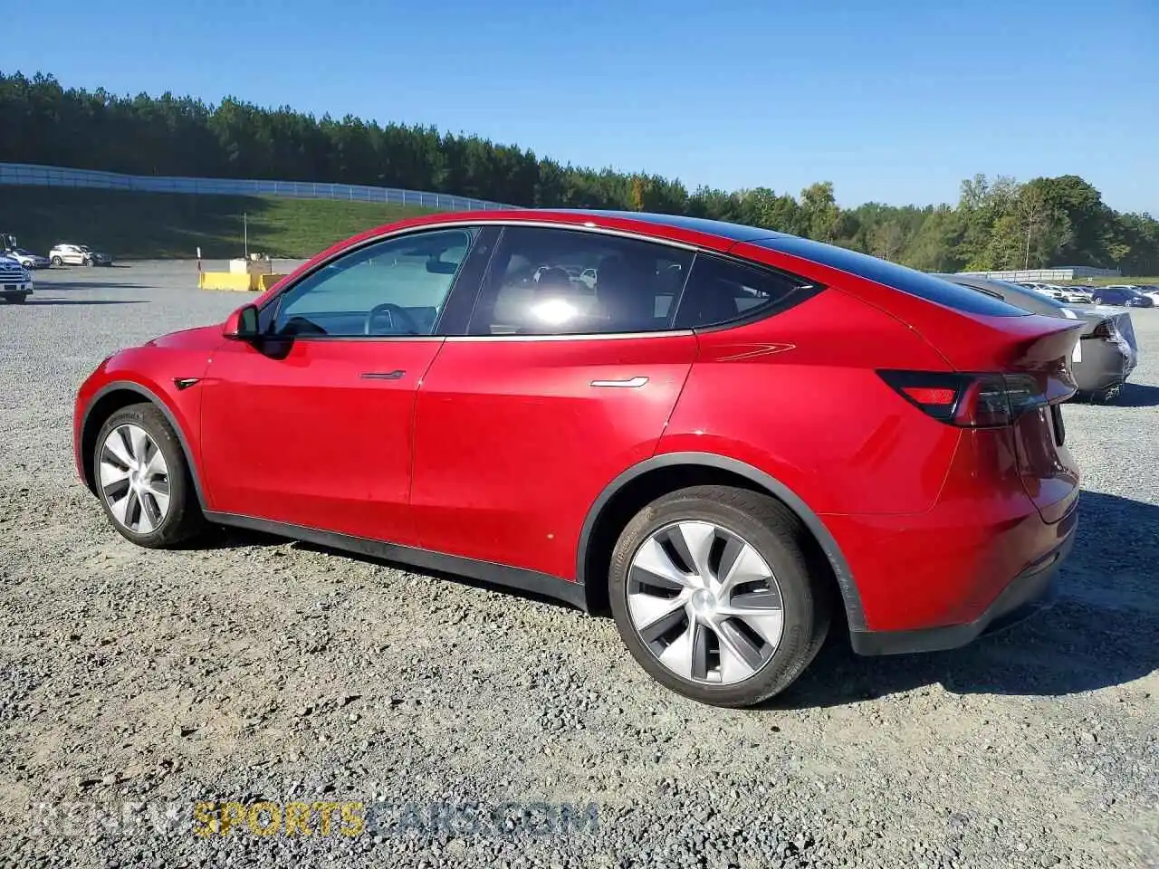 2 Photograph of a damaged car 7SAYGDEE3PF673177 TESLA MODEL Y 2023