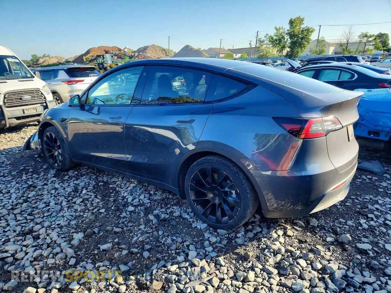 2 Фотография поврежденного автомобиля 7SAYGDEE3PF694241 TESLA MODEL Y 2023