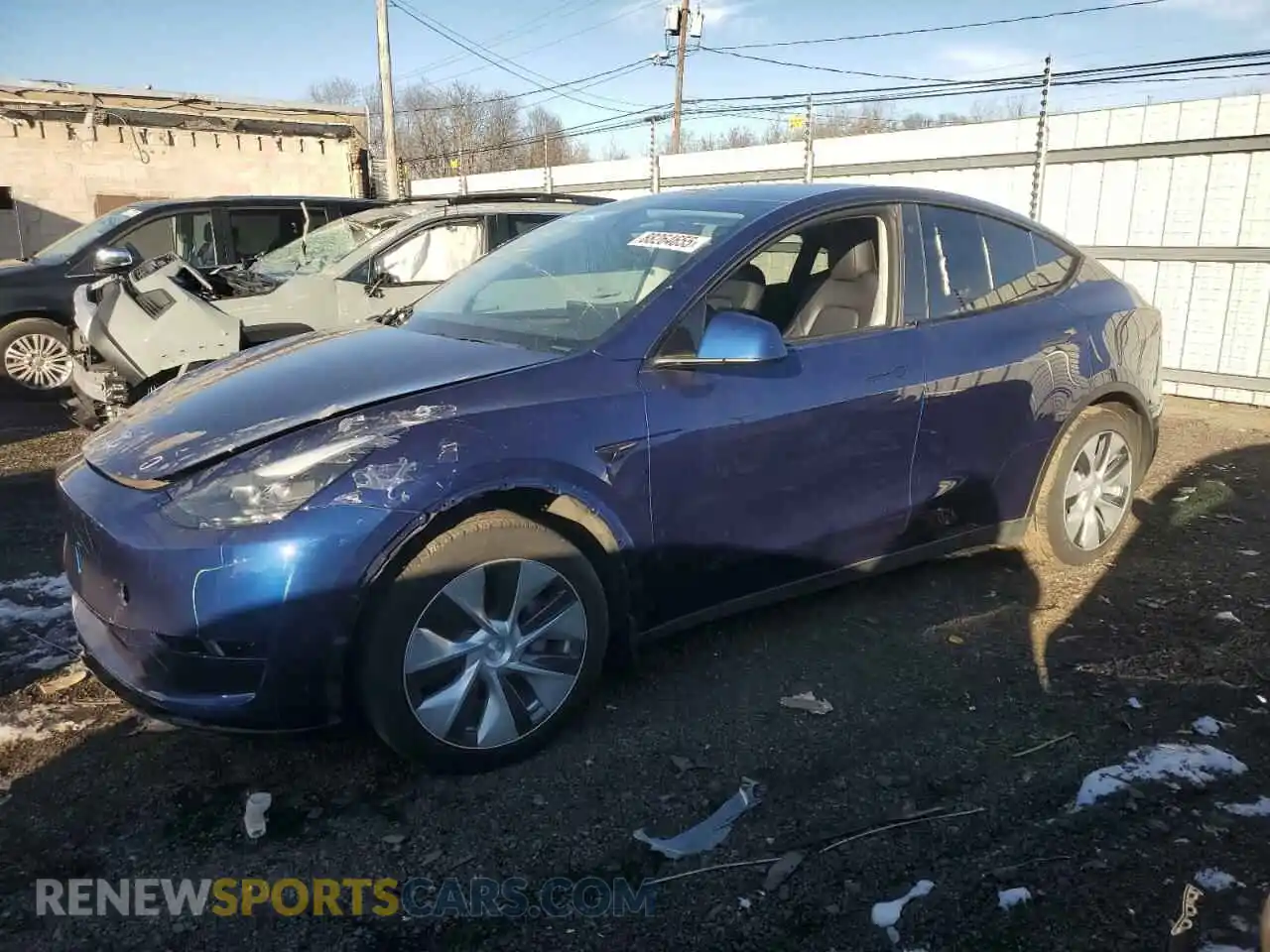 1 Photograph of a damaged car 7SAYGDEE3PF703746 TESLA MODEL Y 2023