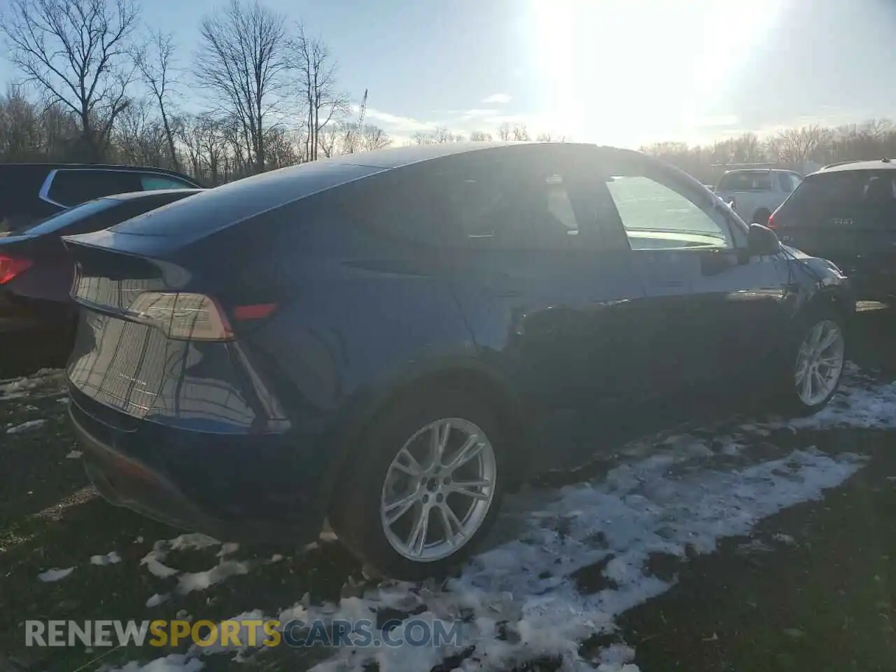 3 Photograph of a damaged car 7SAYGDEE3PF703746 TESLA MODEL Y 2023