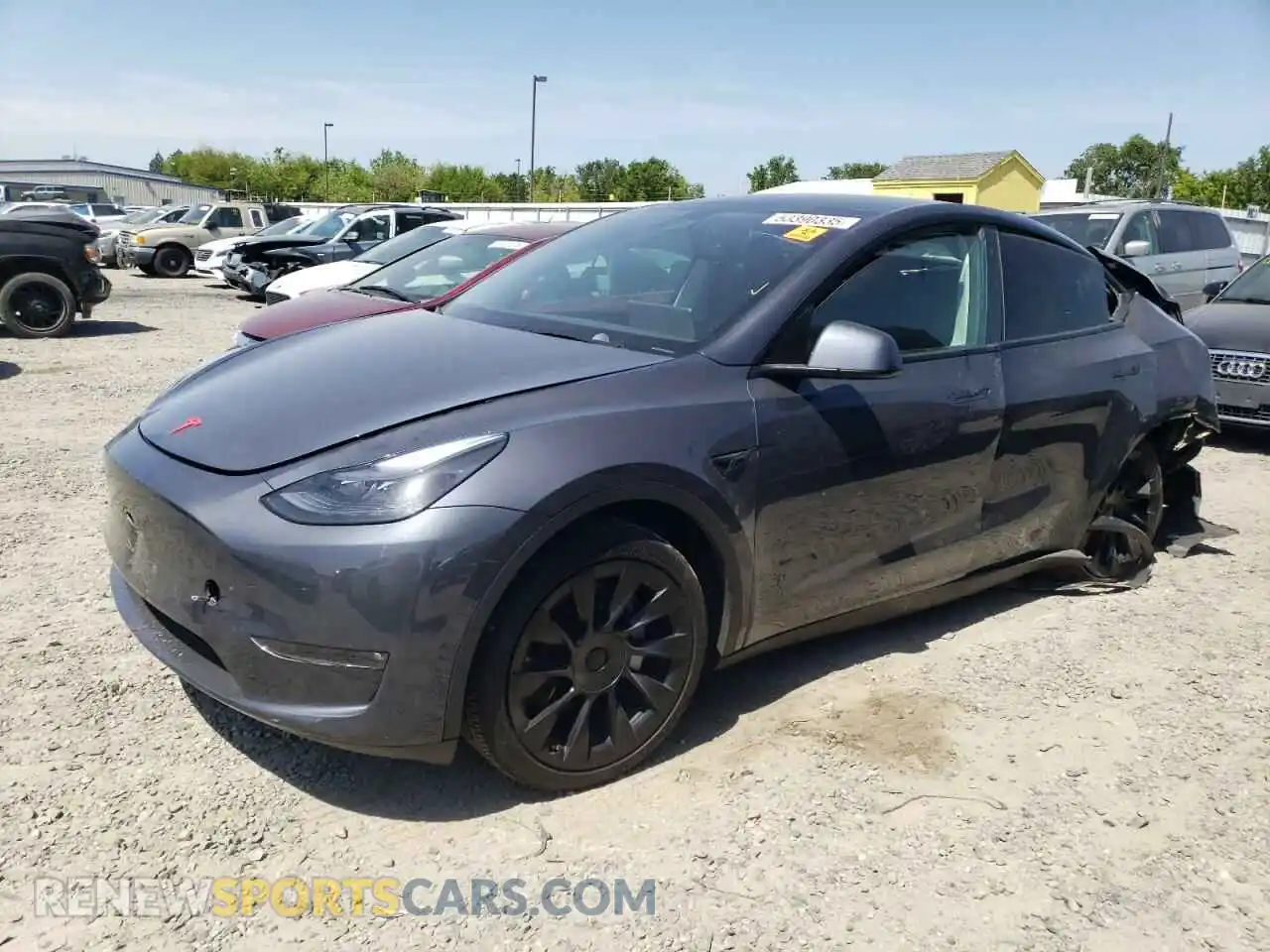 1 Photograph of a damaged car 7SAYGDEE3PF769763 TESLA MODEL Y 2023