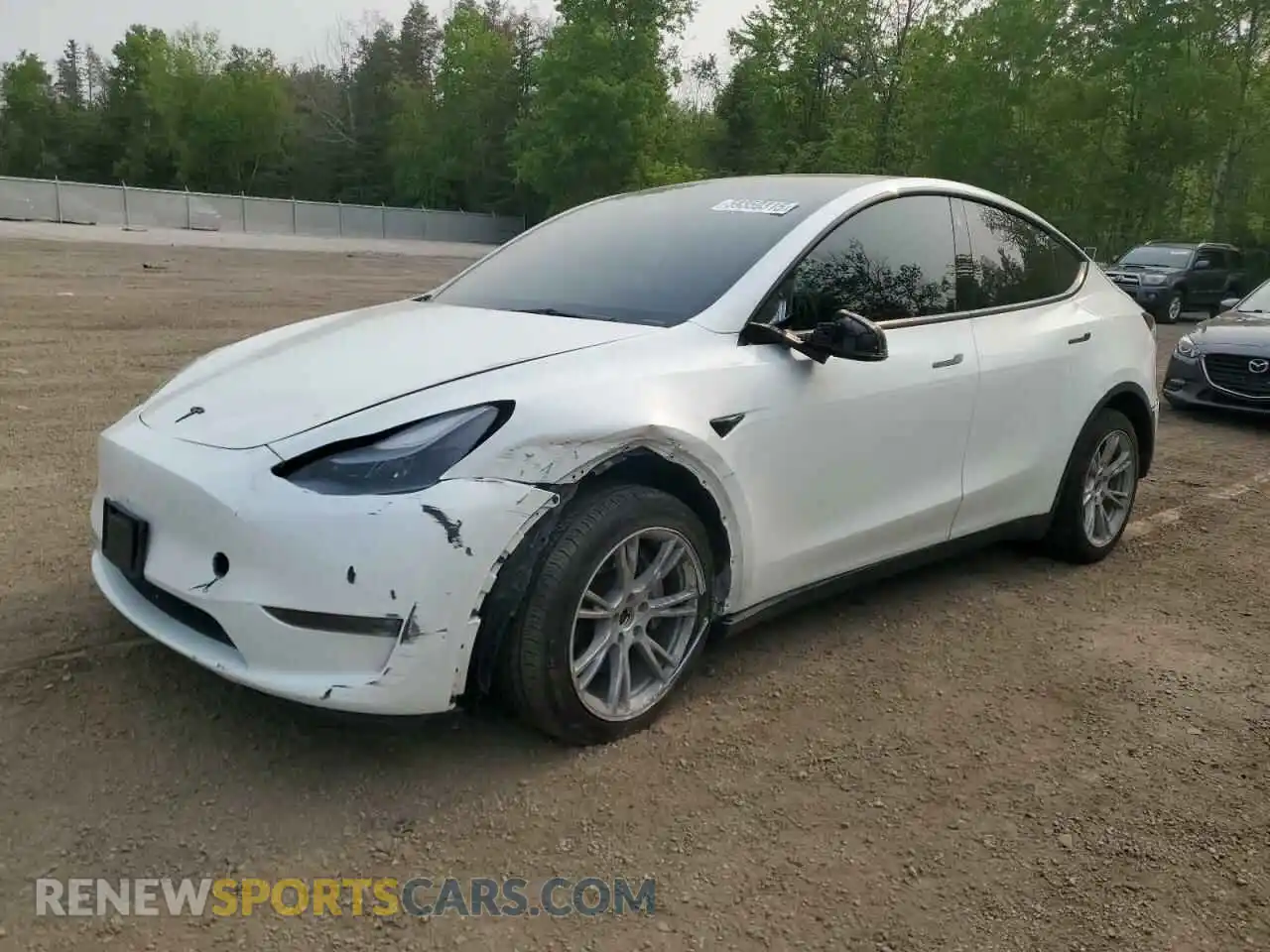 1 Photograph of a damaged car 7SAYGDEE3PF775207 TESLA MODEL Y 2023