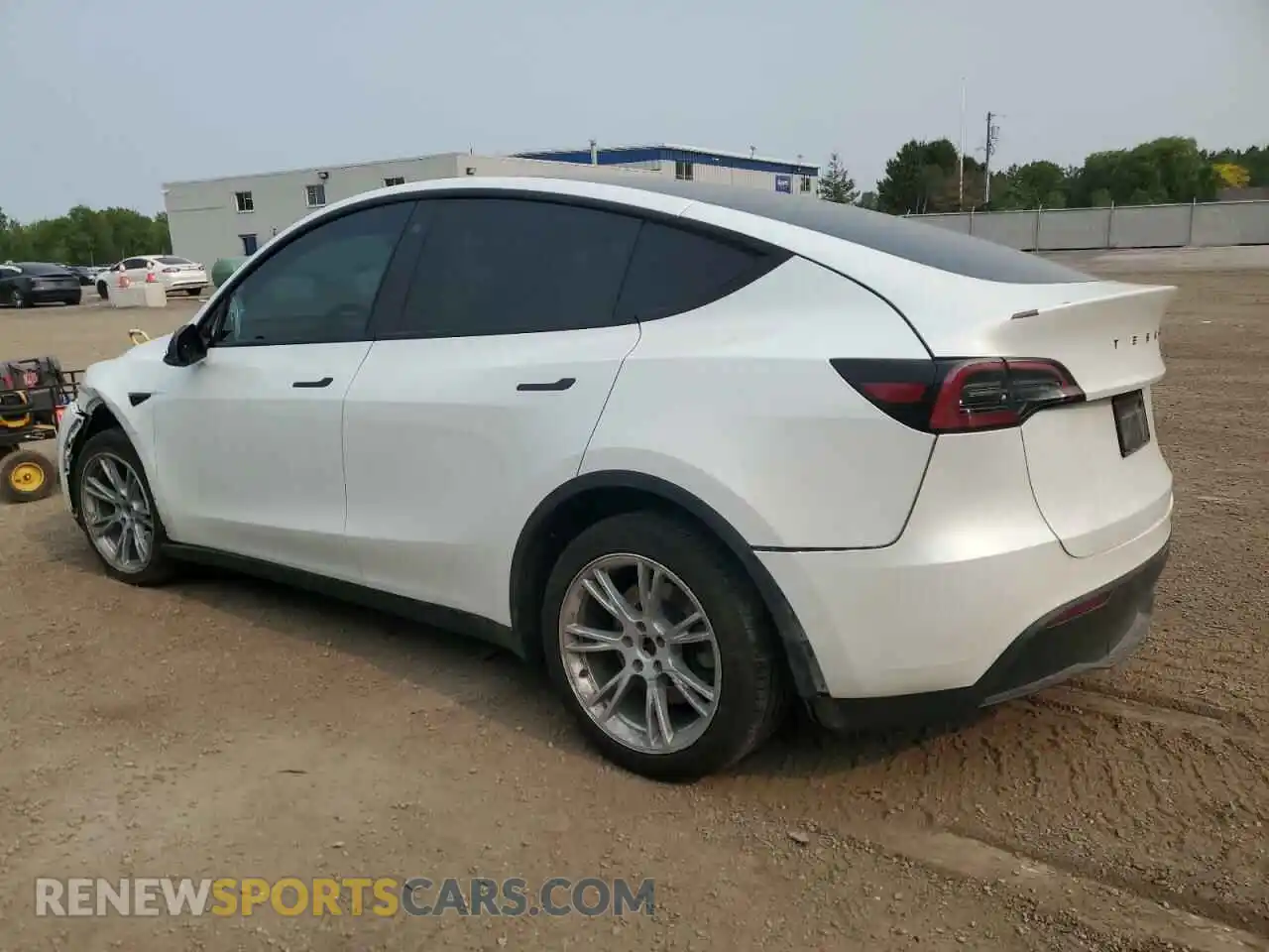 2 Photograph of a damaged car 7SAYGDEE3PF775207 TESLA MODEL Y 2023