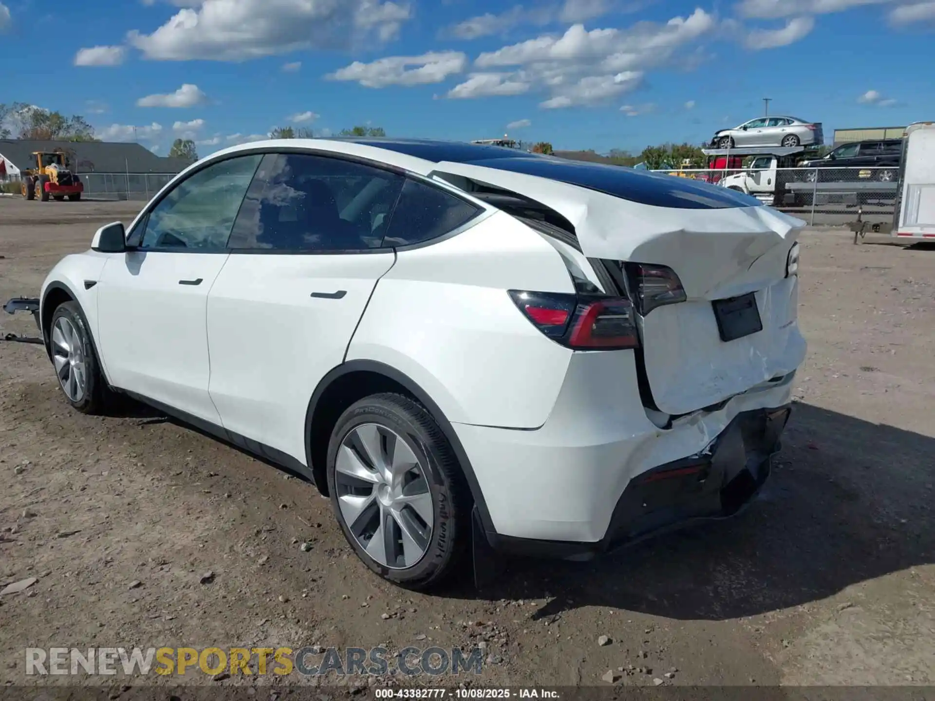 3 Photograph of a damaged car 7SAYGDEE3PF785512 TESLA MODEL Y 2023