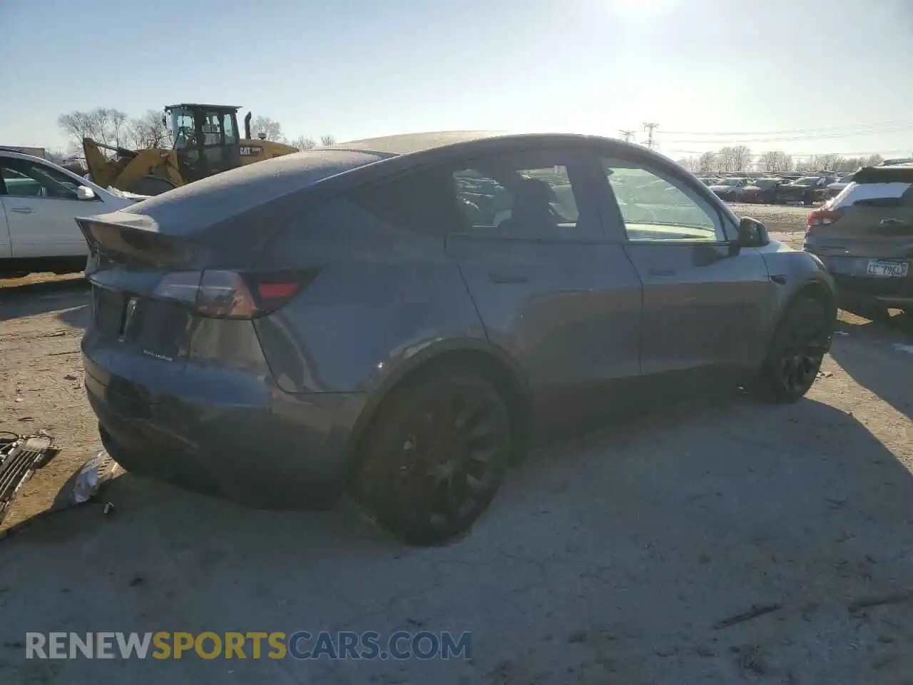 3 Photograph of a damaged car 7SAYGDEE3PF796588 TESLA MODEL Y 2023