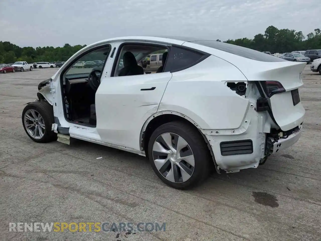 2 Photograph of a damaged car 7SAYGDEE3PF799801 TESLA MODEL Y 2023
