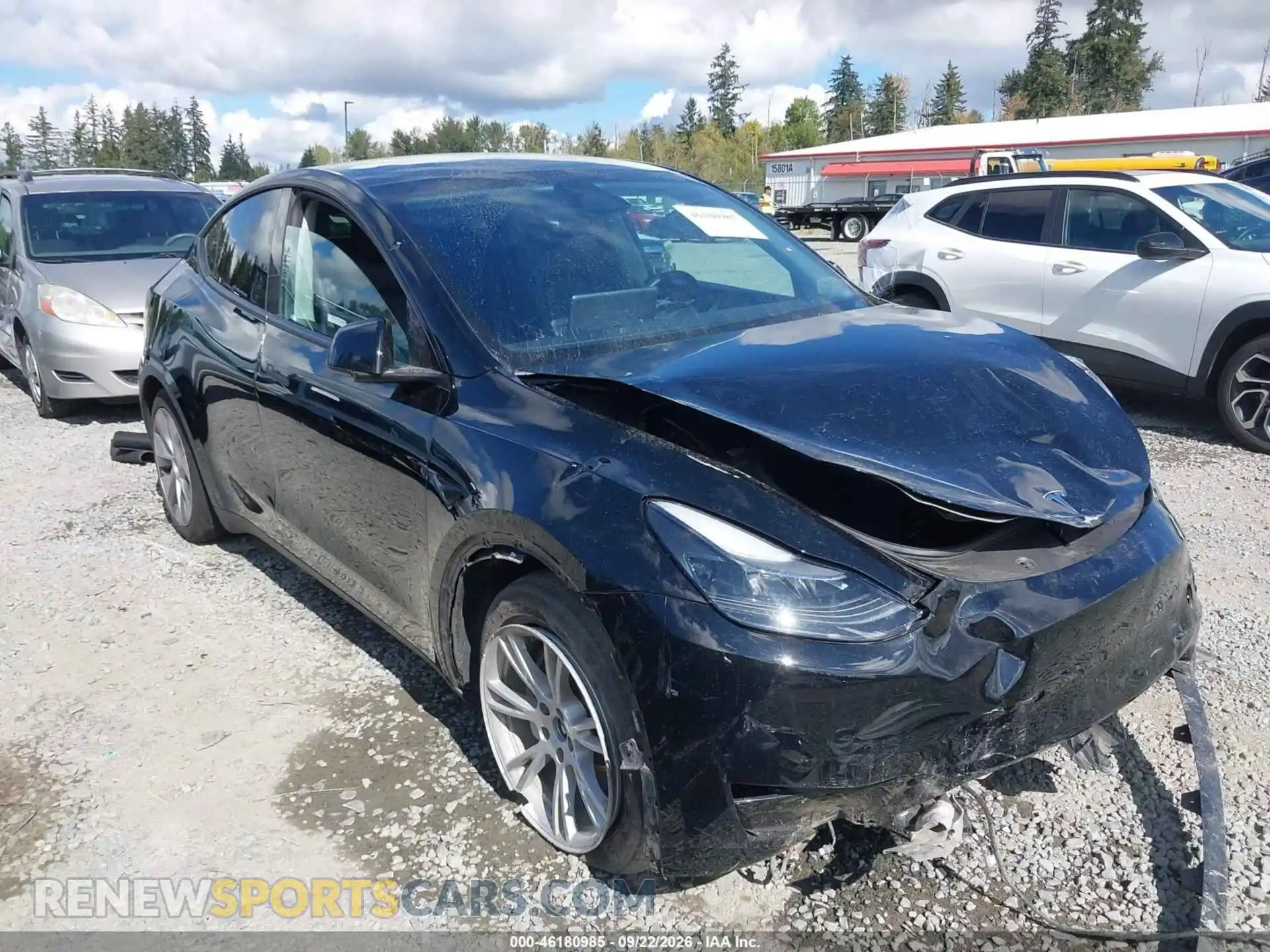 1 Photograph of a damaged car 7SAYGDEE3PF807069 TESLA MODEL Y 2023