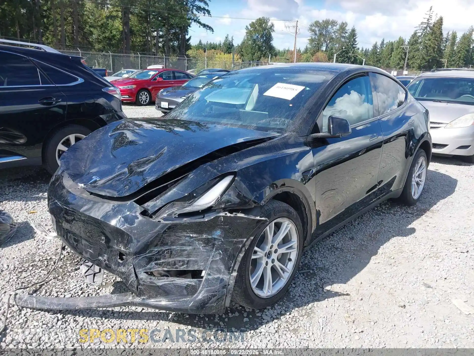 2 Photograph of a damaged car 7SAYGDEE3PF807069 TESLA MODEL Y 2023