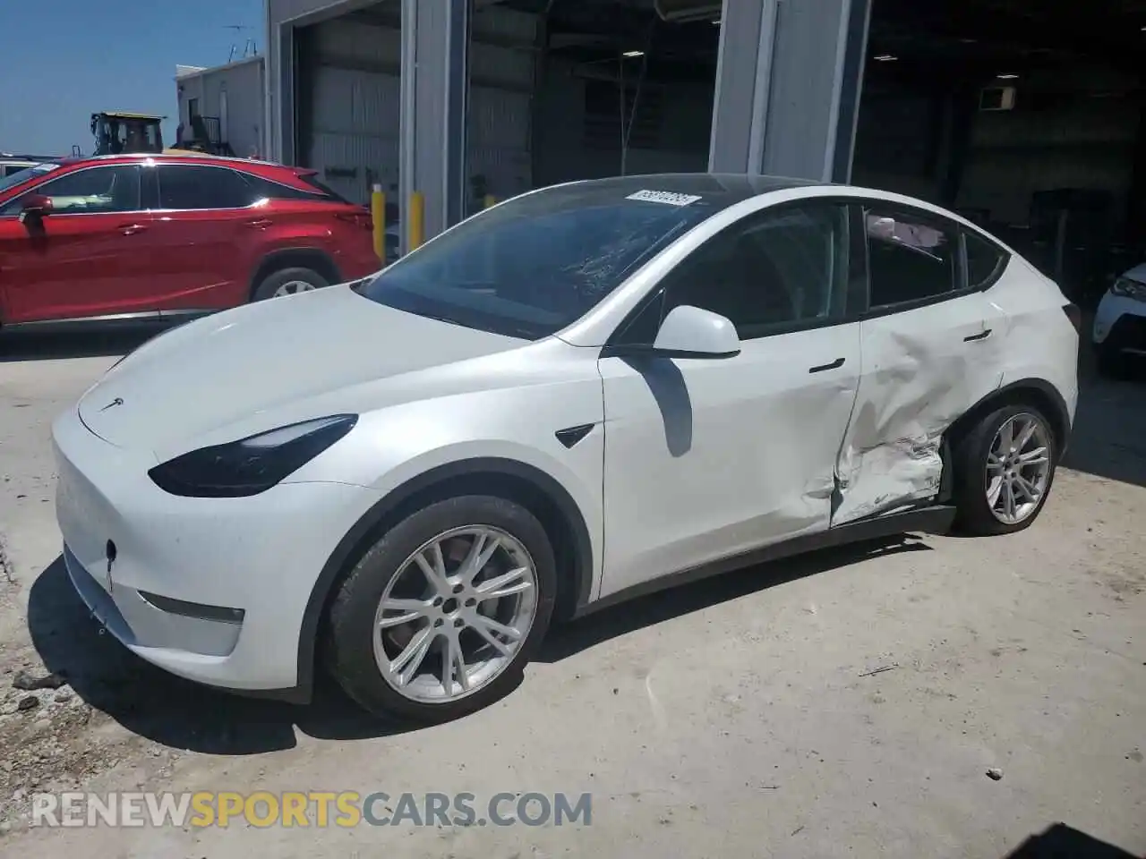 1 fotografías del automóvil dañado 7SAYGDEE3PF808853 TESLA MODEL Y 2023