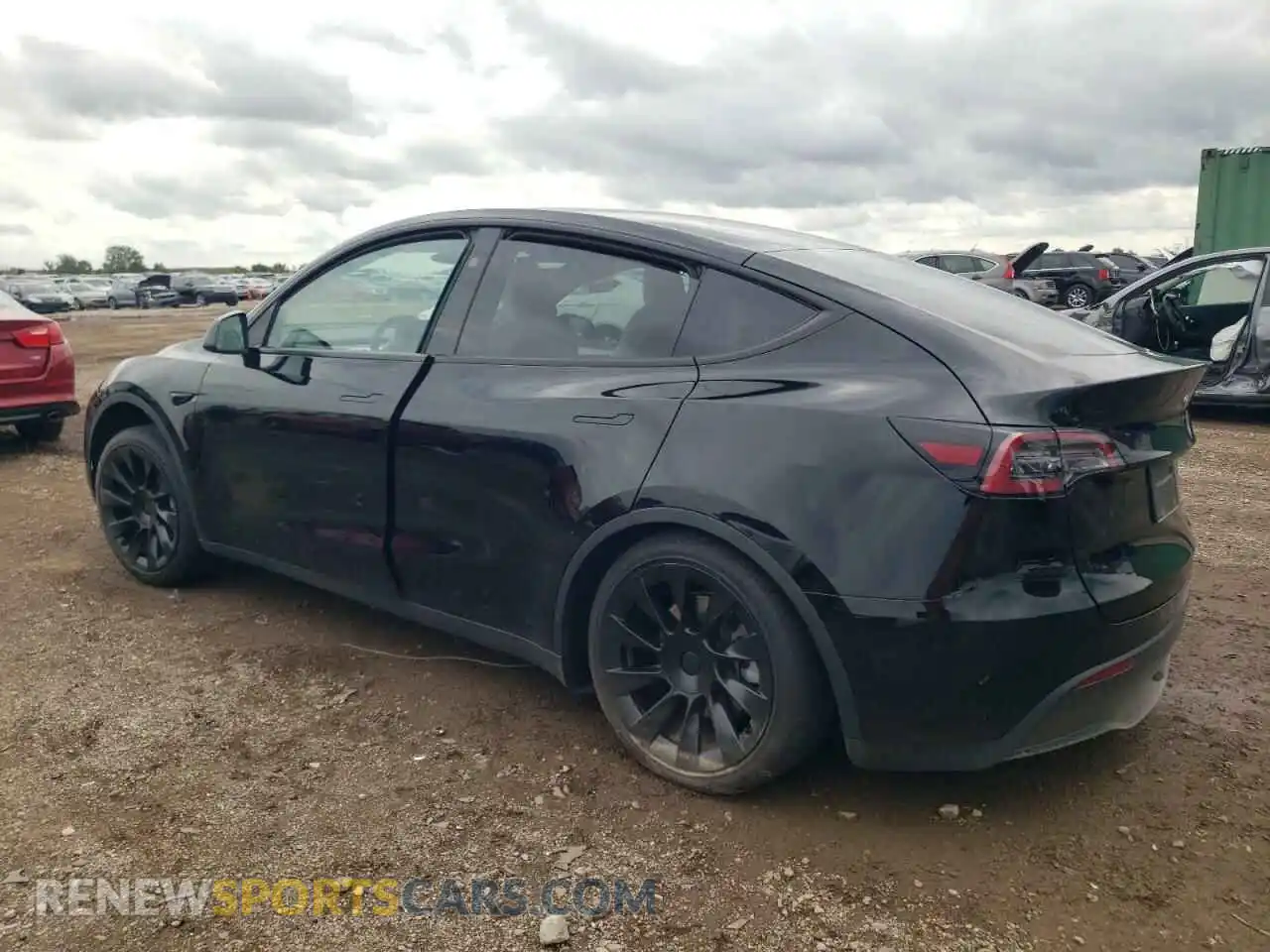 2 Photograph of a damaged car 7SAYGDEE3PF810604 TESLA MODEL Y 2023