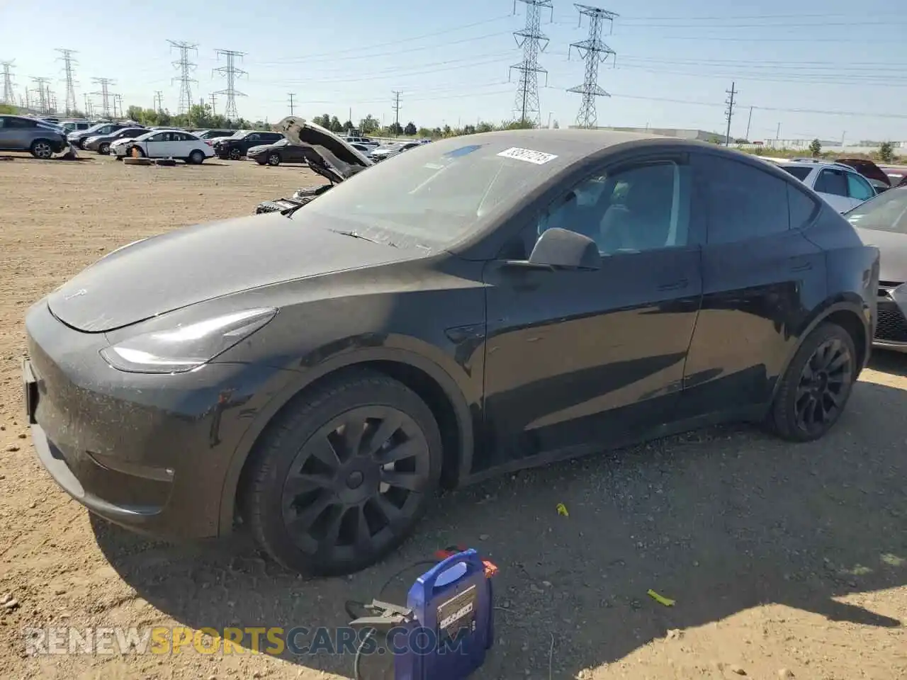 1 Photograph of a damaged car 7SAYGDEE3PF811705 TESLA MODEL Y 2023