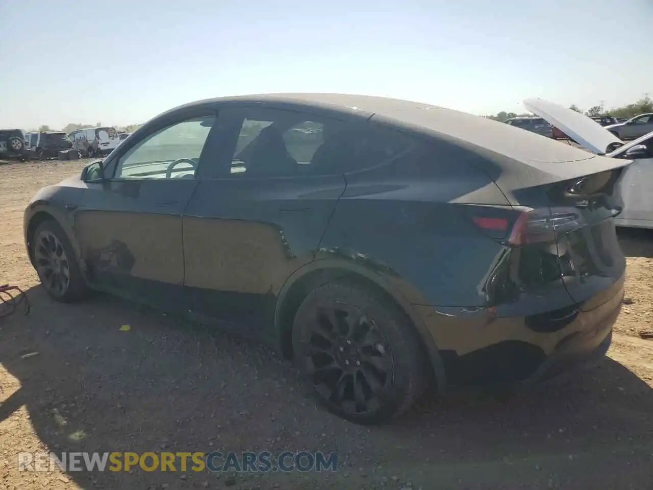 2 Photograph of a damaged car 7SAYGDEE3PF811705 TESLA MODEL Y 2023