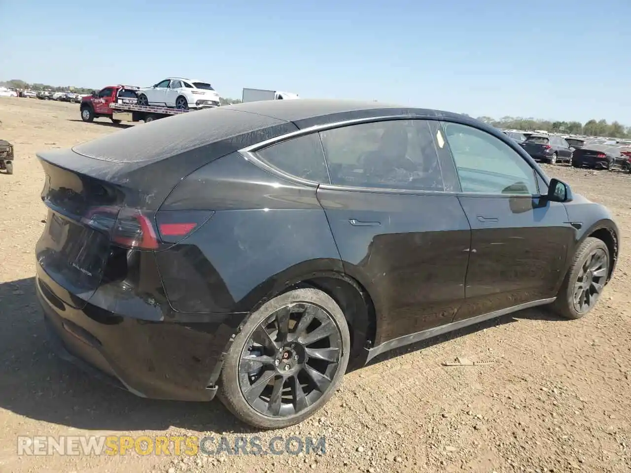 3 Photograph of a damaged car 7SAYGDEE3PF811705 TESLA MODEL Y 2023