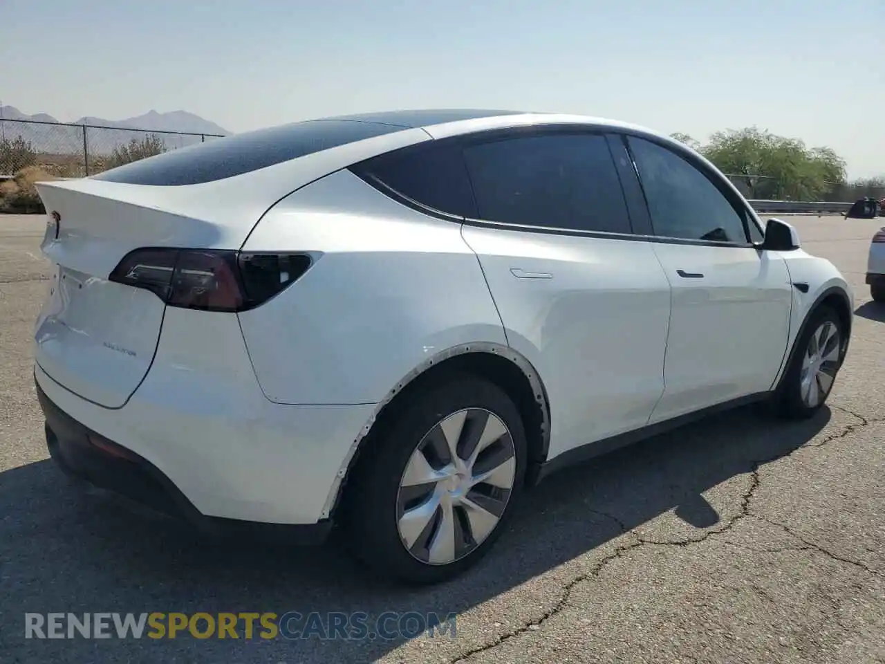 3 Photograph of a damaged car 7SAYGDEE3PF814233 TESLA MODEL Y 2023