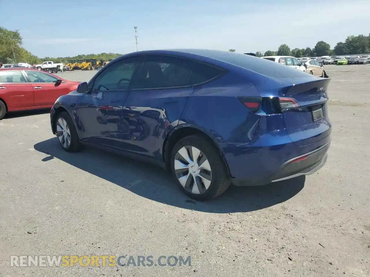 2 Photograph of a damaged car 7SAYGDEE3PF830156 TESLA MODEL Y 2023
